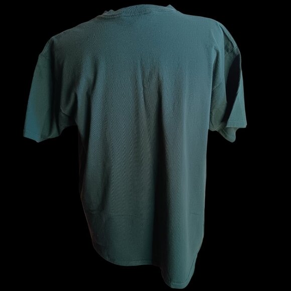 XL Vintage Single Stitch T-shirt Lawman Jeans Embroidered Graphic 1990's USA - Picture 6 of 6